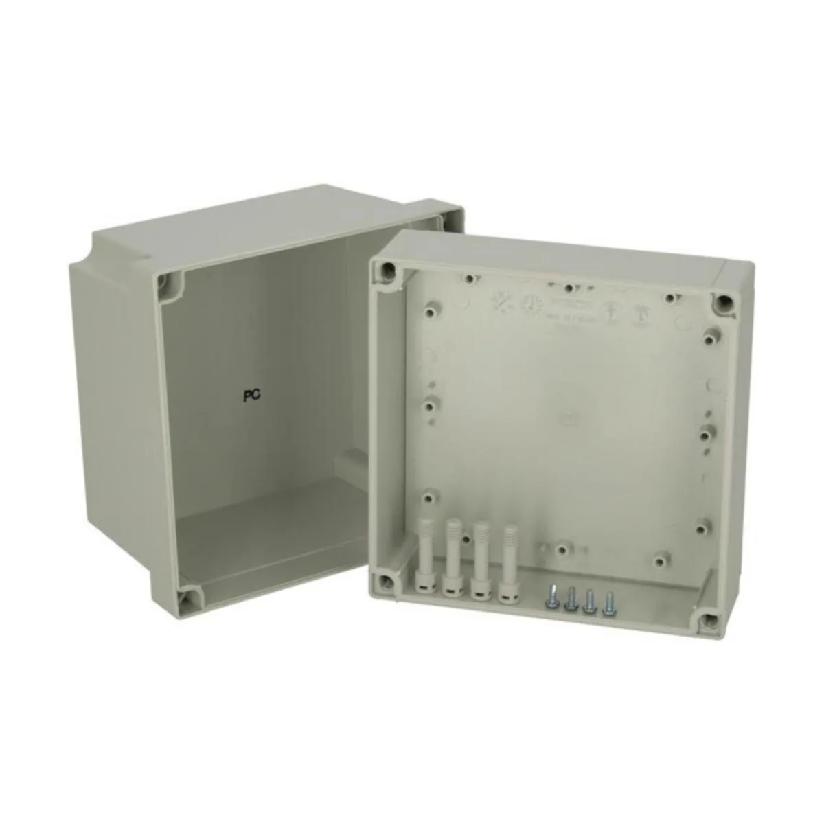 Asennuskotelo PC Fibox MNX 180x180 175/150 HG