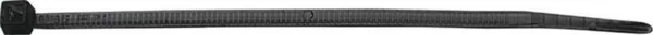 Johdinside Elematic muovia mustat 200x2.6mm MUSTA 100kpl/pss