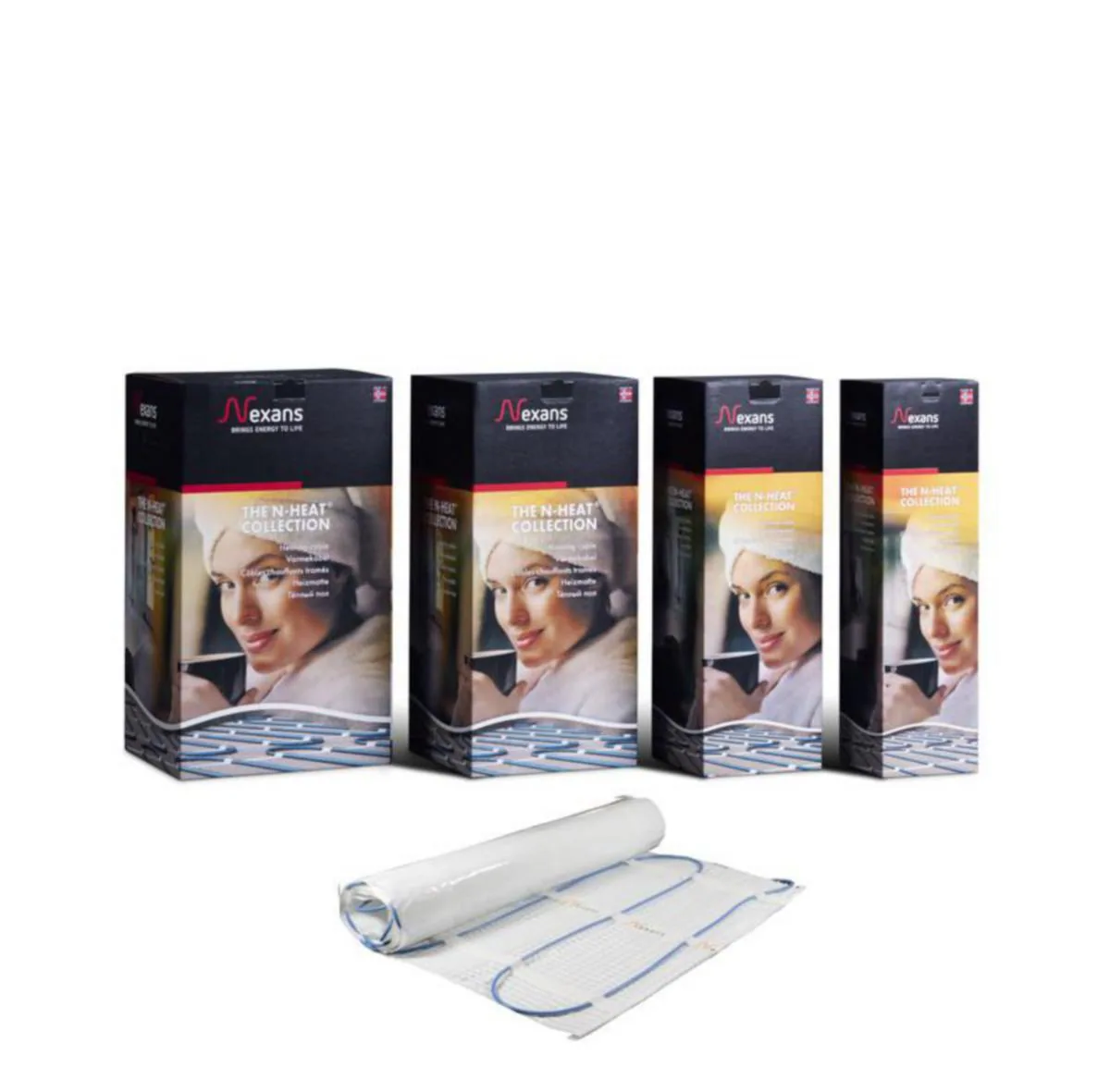 Lämpökaapelimatto Nexans Millimat, MILLIMAT/100 250W 2,5 M2