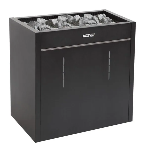 Lattiakiuas Harvia Virta Pro Combi E-malli HL220SA 21,6KW MUSTA