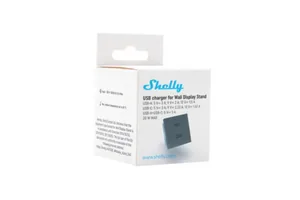 Laturi Shelly USB - ASENNUSTARVIKE SHELLY WALL DISPLAY STAND USB CHARGER
