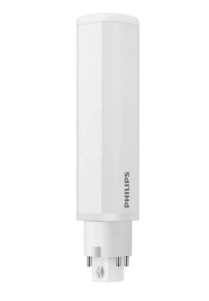 LED-pistokantalamppu Philips CorePro G24Q-2 840 770LM 18W=6.5W PLC