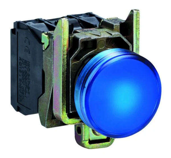 Merkkivalo LED Schneider Electric Harmony XB4 XB4BVB6 24V SININEN