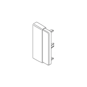 Päätykappale Hager Tehalit.LF korkeussäädettävä - PÄÄTYKAPPALE TEHALIT.LF LFF60060 HF 30/40/60X57 LVA