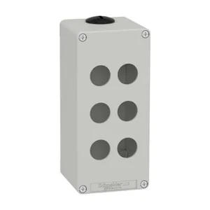 Painikekotelo Schneider Electric Harmony - PAINIKEKOTELO HARMONY KOTELO HARMAA 6 REIKÄÄ 22 MM