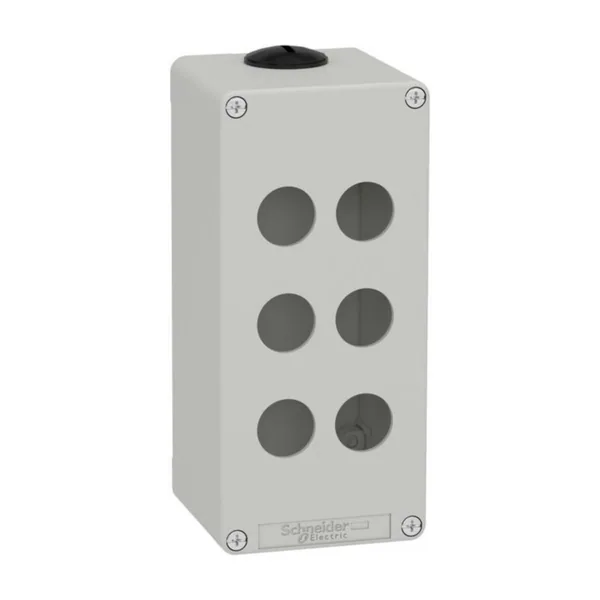 Painikekotelo Schneider Electric Harmony KOTELO HARMAA 6 REIKÄÄ 22 MM
