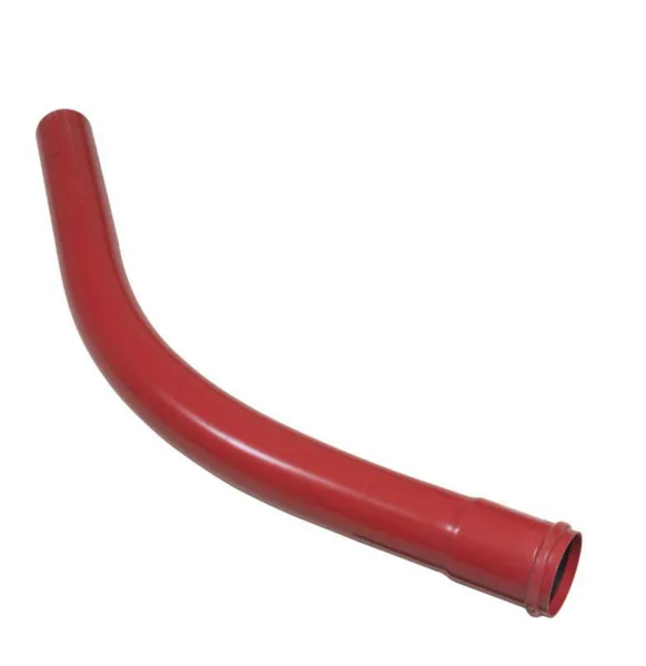 Kaapelinsuojaputken kaari Uponor PVC jäykkä KAAPELISUOJAPUTKI 100X45°OPTO PUN