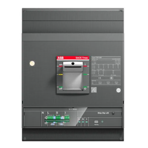 Kompaktikatkaisija ABB XT XT6N 800 EKIP DIP LS/I IN=800