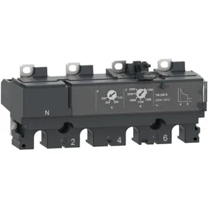 Kompaktikatkaisijan suojarele Schneider Electric ComPactT TM...D 4P - KOMPAKTIKATK.SUOJARELE COMPACT TM100D 100A 4P4D NSX100-250