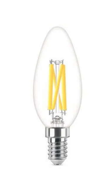 Kynttilälamppu Philips MASTER LED E14 CCT 806LM 60W=5.9W B35 CL
