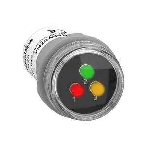 Merkkivalo LED Schneider Electric Harmony XB5 - MERKKIVALO LED HARMONY XB5EV57K4 3 LED PUN.VIHR.KELT