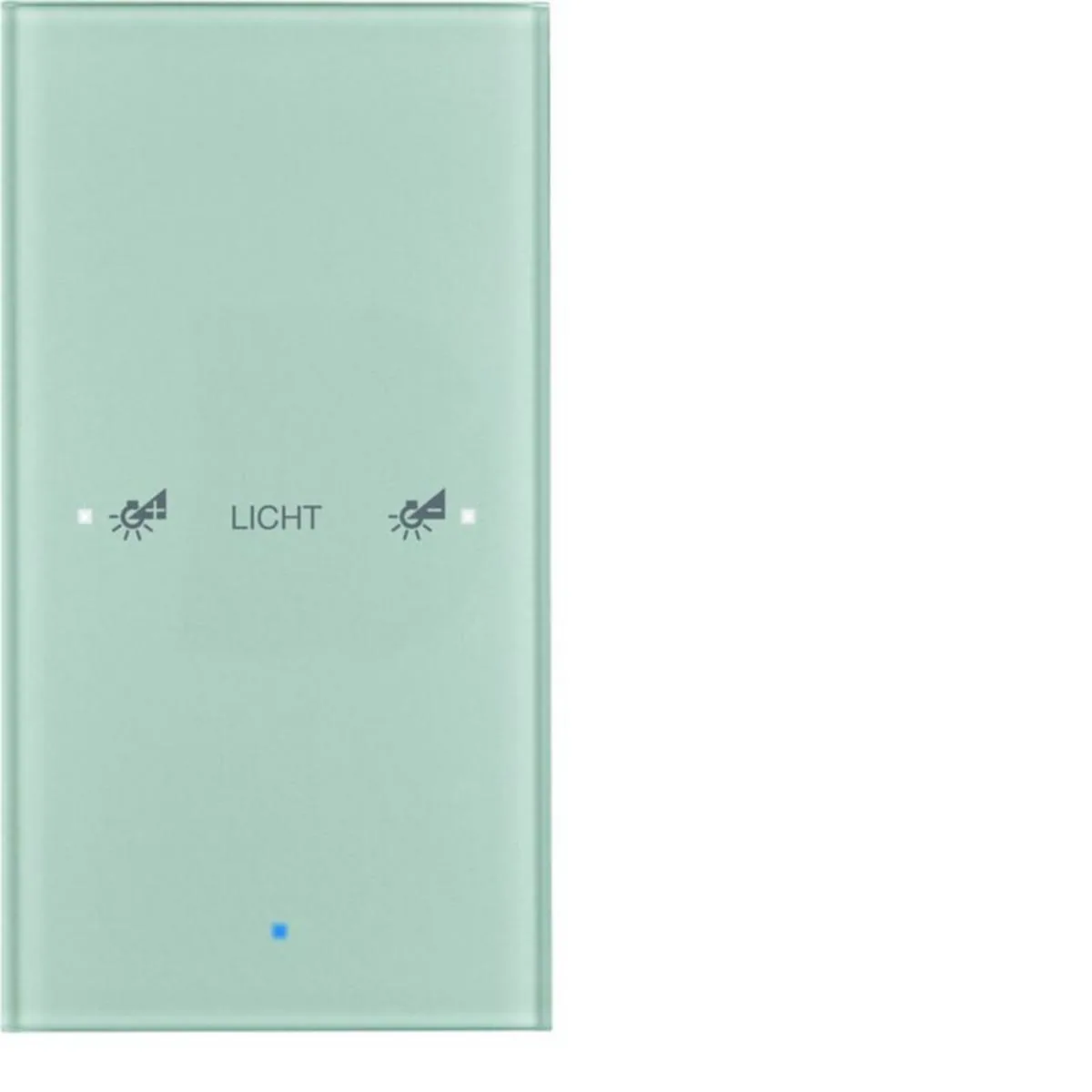 Painike KNX Hager TS Sensor 1OS. LISÄT. OP. LASI ALU – alumiini