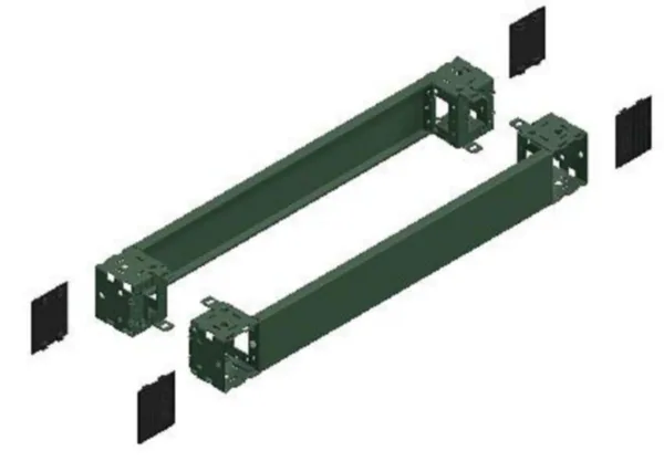 Sokkeli Schneider Electric Universal Enclosures NSYSPF10200 ETUSOKELIT200X1000