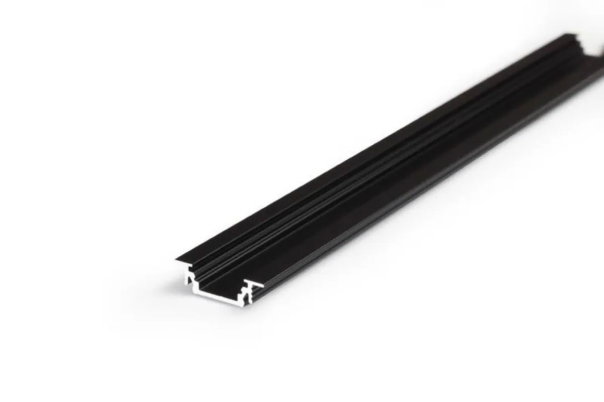Valoprofiili ELIFE Uppo10 - VALOPROFIILI/-NAUHA ELIFE AL 24X7X2000 MUS