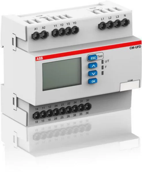 Valvontarele jännite ABB CM-UFD.M33 GRID FEEDING MONITO