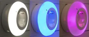 Yövalo Airam Florida - YÖVALO FLORIDA FLORIDA 9LED/3VÄRIÄ SENSOR