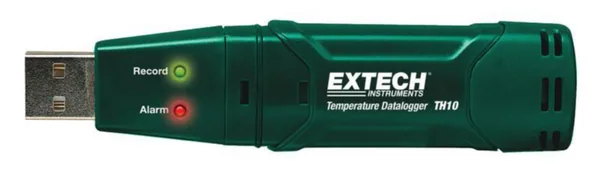 Lämpötiladataloggeri TH10 Extech