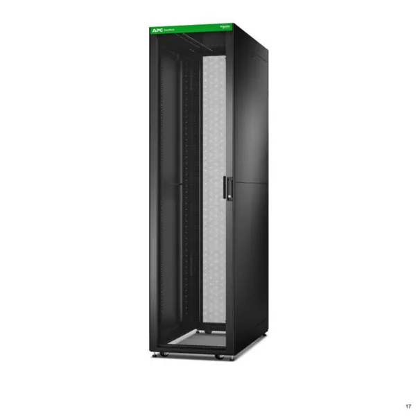 Lattiakaappi Schneider Electric Easy Rack 48U 600X1100MM SIVUPANEELEILLA