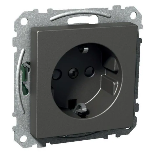 Pistorasia Schneider Electric Exxact 1-osaiset keskiölevyllä 1S/16A/IP21 0X UKJ ANT