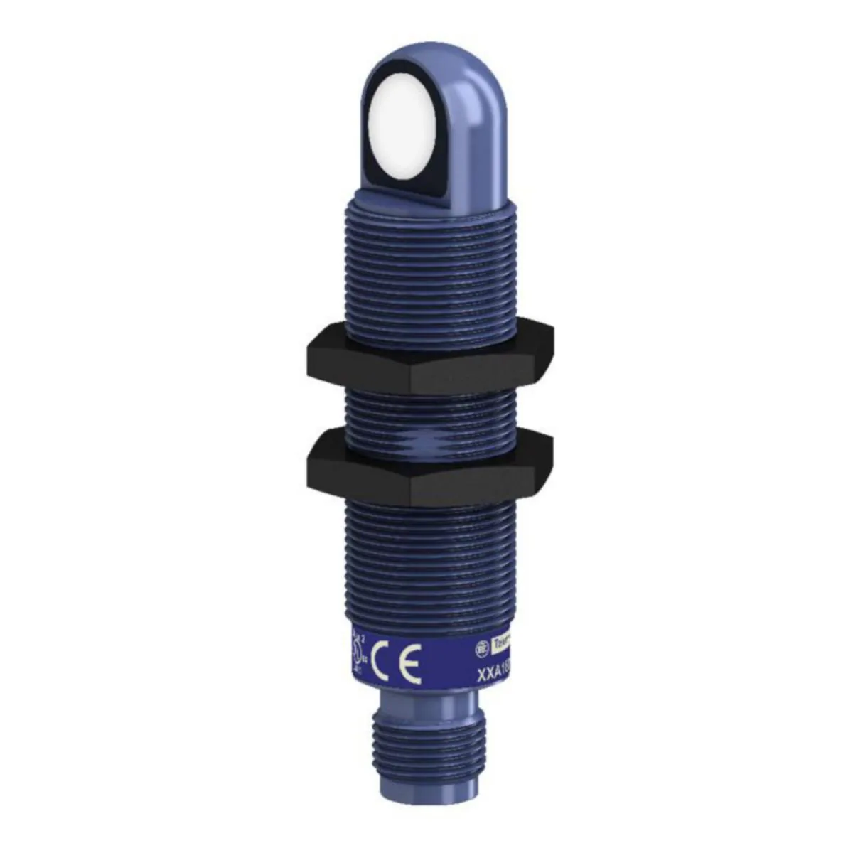 Ultraäänitunnistin Telemecanique OsiSense XXA-sarja M18 muovi - ULTRAÄÄNITUNNISTIN OSISENSE XXA18P1AM12 MUOVI M18 90° MA