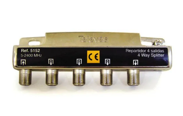 Jaotin Televes 5-2400 MHz, 5-2400 MHZ, 4X7,5-9,5 DB