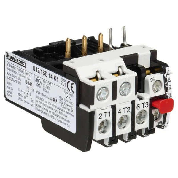 Lämpörele K1 U12 16E 14K1 10-14A K1