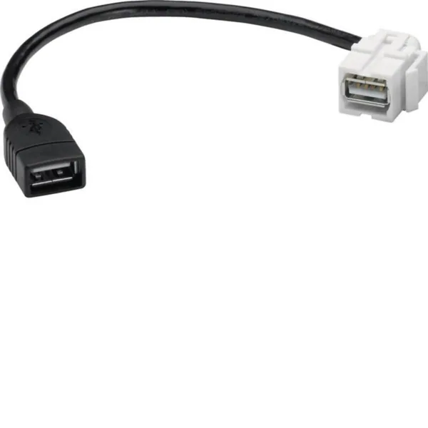 Liitin Hager Ecoline GMKUSB2A USB2.0 KEYSTONE