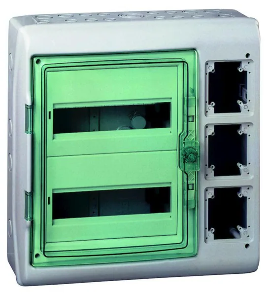 Moduulikotelo pinta PS Kaedra 12 MOD 2RIV IP65 + 3 OHJ.KAL