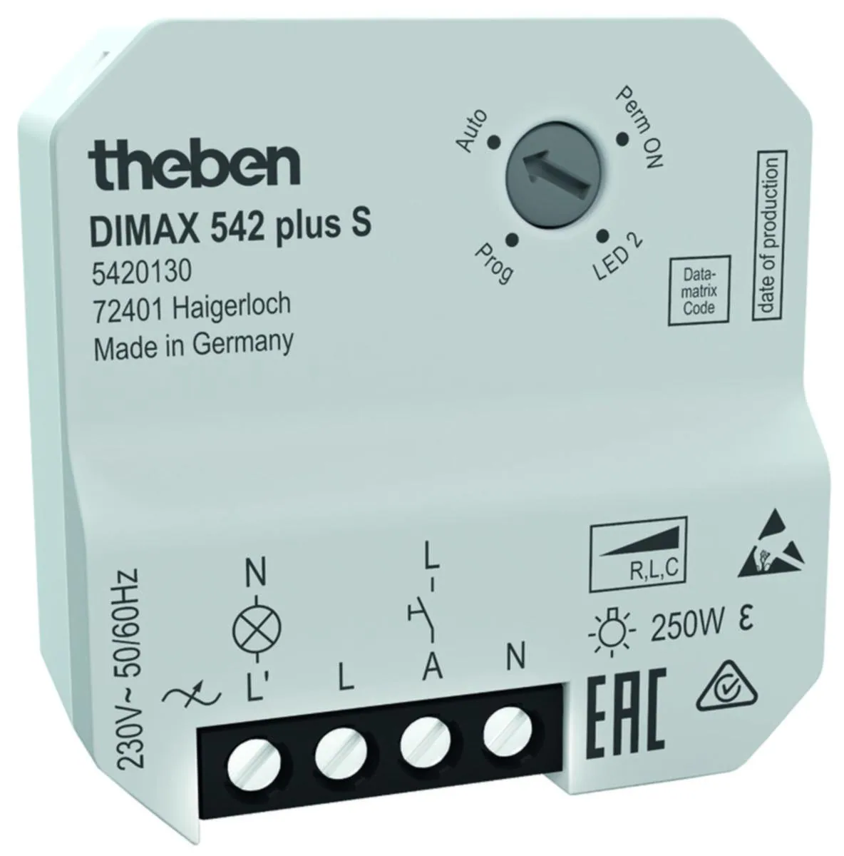Säädin Theben Dimax 542 - SÄÄDIN THEBEN DIMAX 542 PLUS S