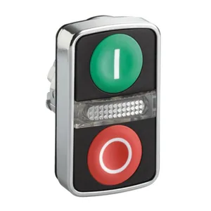 Kaksoispainike Schneider Electric Harmony - KAKSOISPAINIKE HARMONY ZB4BW7A3741 KAKSOIS+
