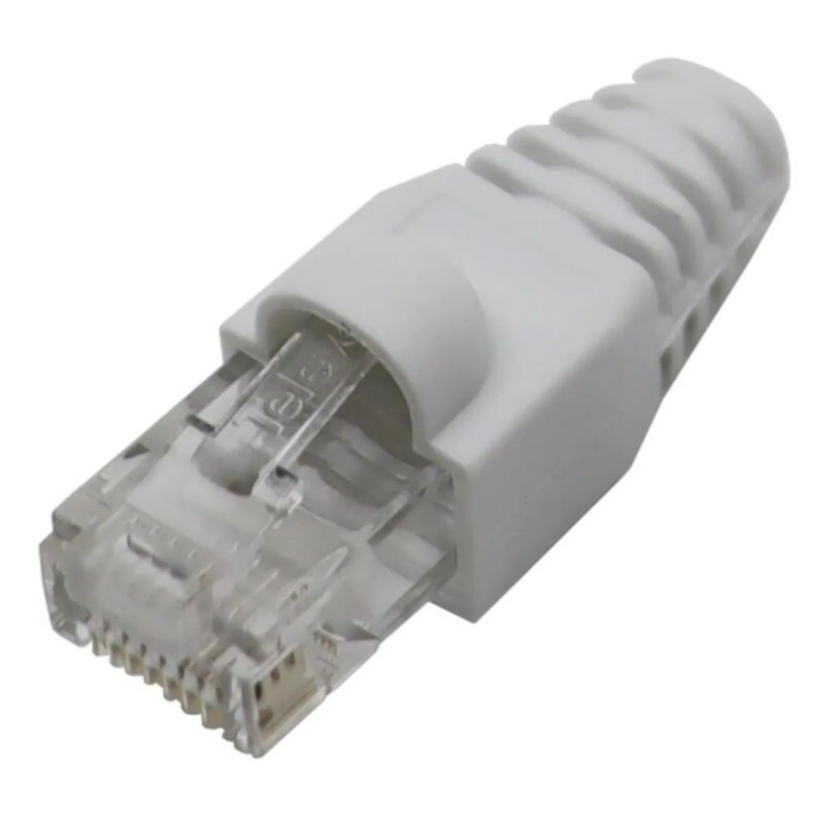 Liitin-CAT6 Televes Datacom RJ45 UTP CAT6 U TAITTOSUOJALLA – väritön