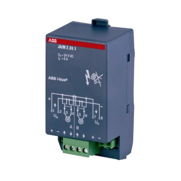 Ohjausyksikkö KNX ABB, 24 VDC, 2 X 6 A