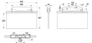 Opastevalaisin Teknoware Opas 81 alas - OPASTEVALAISIN OPAS 81 TWT8171W 24-230 VAC/DC IP43