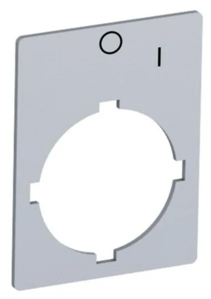 Painike-/merkkivalokilpi ABB SK SK615550-75 O-I