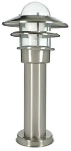 Pihapiirivalaisin Airam Käpylä Bollard - PIHAPIIRIVAL KÄPYLÄ BOLLARD IP44 E27 GLC RST H450