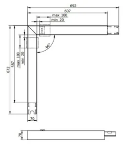 Pinta-/ripustusvalaisin Philips KeyLine - PINTA-/RIPUSTUSVAL KEYLINE SM350X 27S/840 PSD L60L60 BK