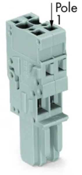 Pistoliitin Wago X-COM 2-NAP, 0.08-4MM2,NAARASLIITIN
