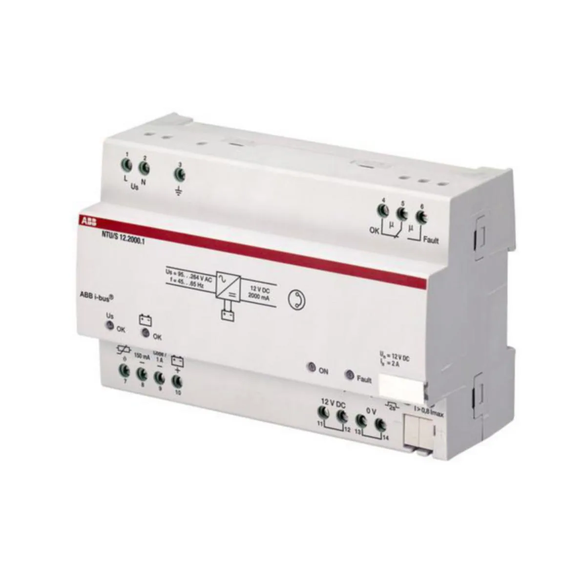 Teholähde ABB KNX - TEHOLÄHDE ABB UPS TEHOLÄHDE 12VDC 2A