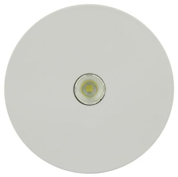 Turvavalaisin Teknoware Slimspot II pyöreä TWT1251WK 230VAC/DC IP20