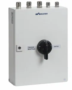 Vaihtokytkin Katko LoadSafe KUT EMC - VAIHTOKYTKIN KUT EMC 6X20A 400V 7,5KW 2X 1NO/1NC