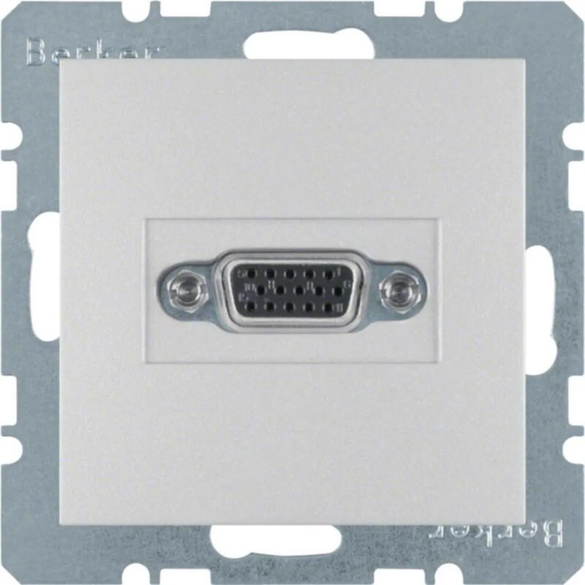AV-rasia Hager S.1 VGA 15P D UK ALU – alumiini