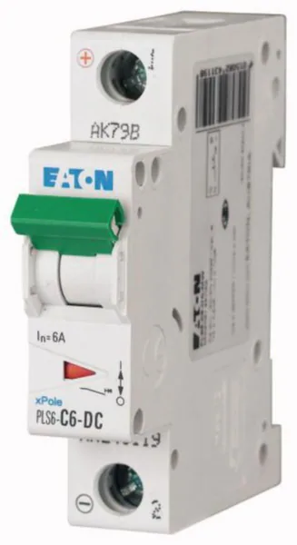 Johdonsuojakatkaisija Eaton Xpole PLS6-C6-DC-MW