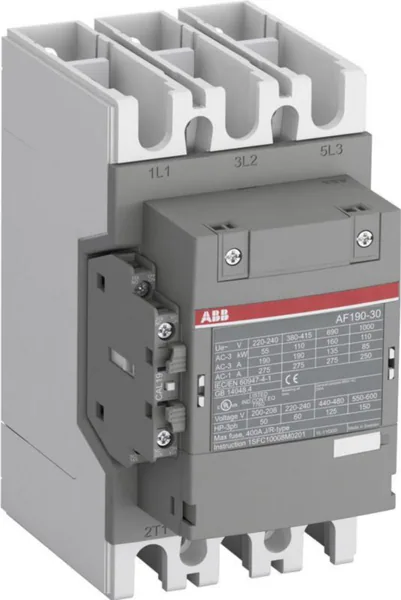 Kontaktori ABB AF190-30-11-34 90KW 1S+1A 190A