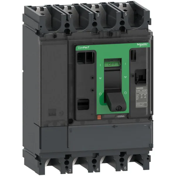 Kuormankytkin Schneider Electric ComPactT NSX 4P NSX630NA 630A