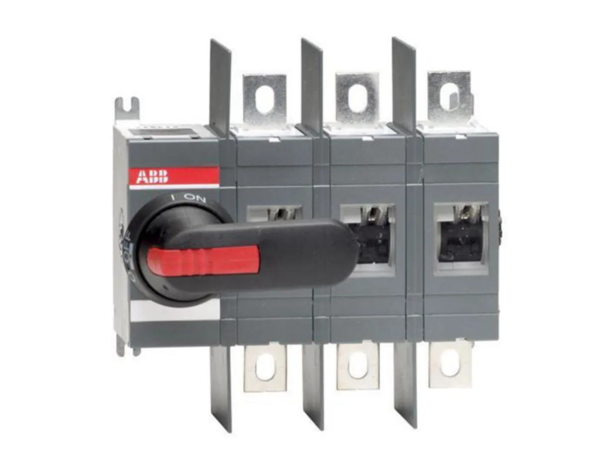 Kuormankytkin vääntö ABB UL/CSA 3-napainen 3-NAP. IN=400A 480V – musta