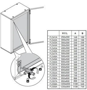Sisäovipaneeli Hager orion plus - SISÄOVIPANEELI ORION PLUS FL552A KOT. 650X500