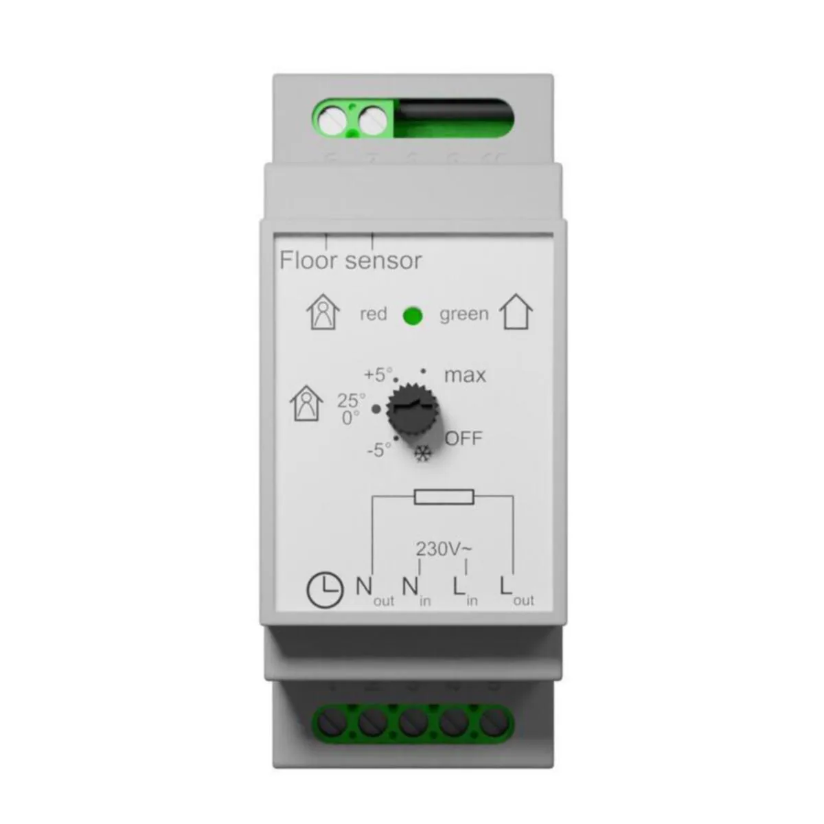 Termostaatti a-collection Ecotherm-16 - TERMOSTAATTI A-COLLECTION ECOTERM-16 DIN 16A IP20