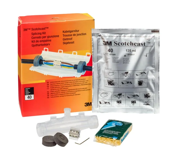 Jatkospakkaus Scotchcast 3M 92-NBA1C 5x1.5-6mm2 LIITT