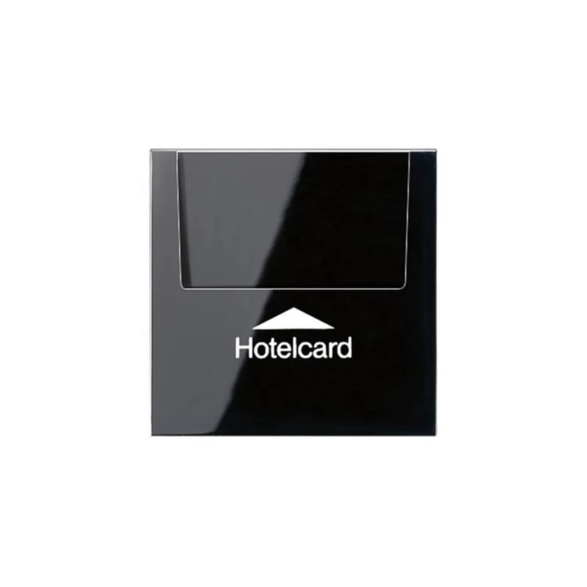 Korttikytkinten keskiö Ensto Intro, LS590CARD KESKIÖ MUS – musta
