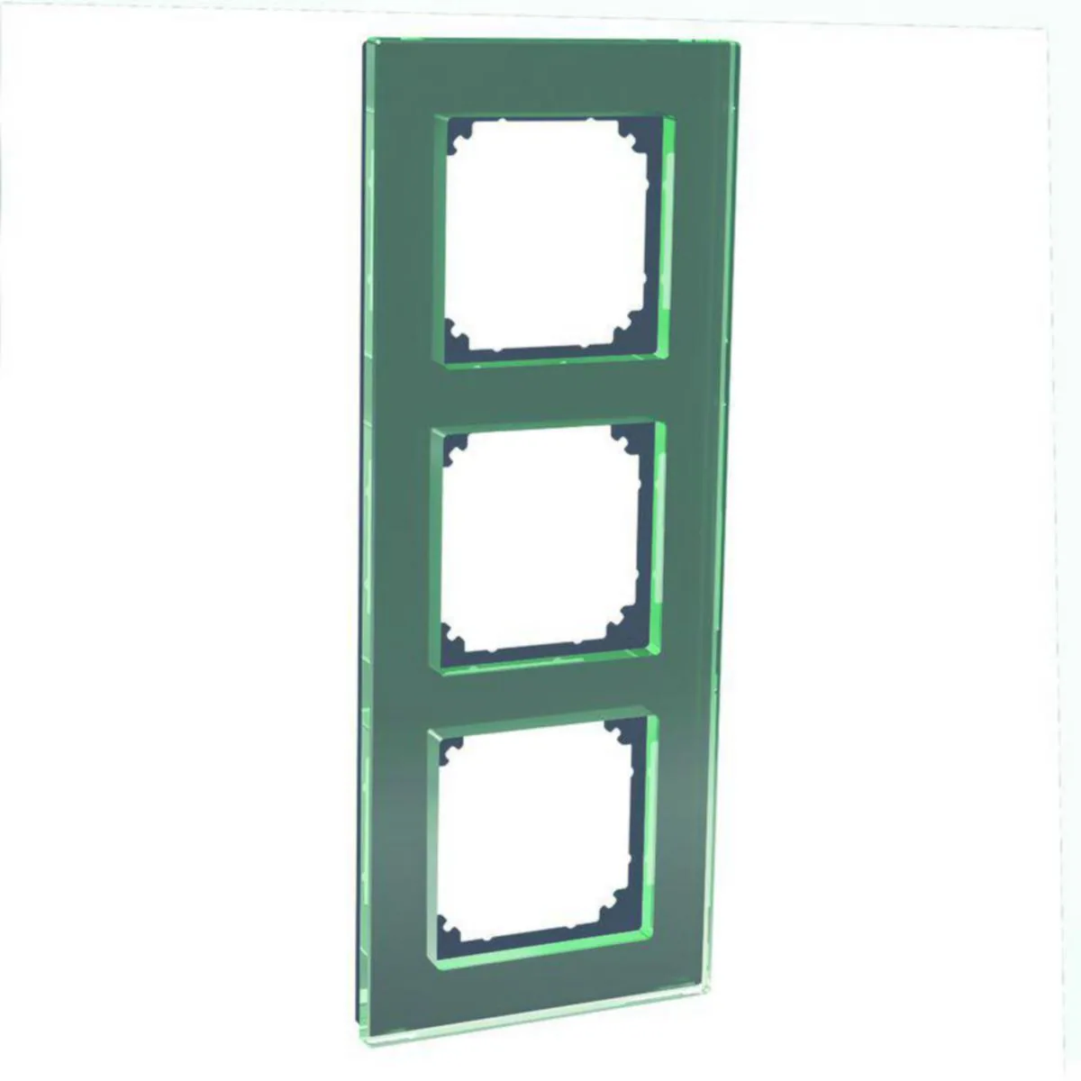 Kehys Schneider Electric Exxact lasi 3-KEHYS MUS – musta